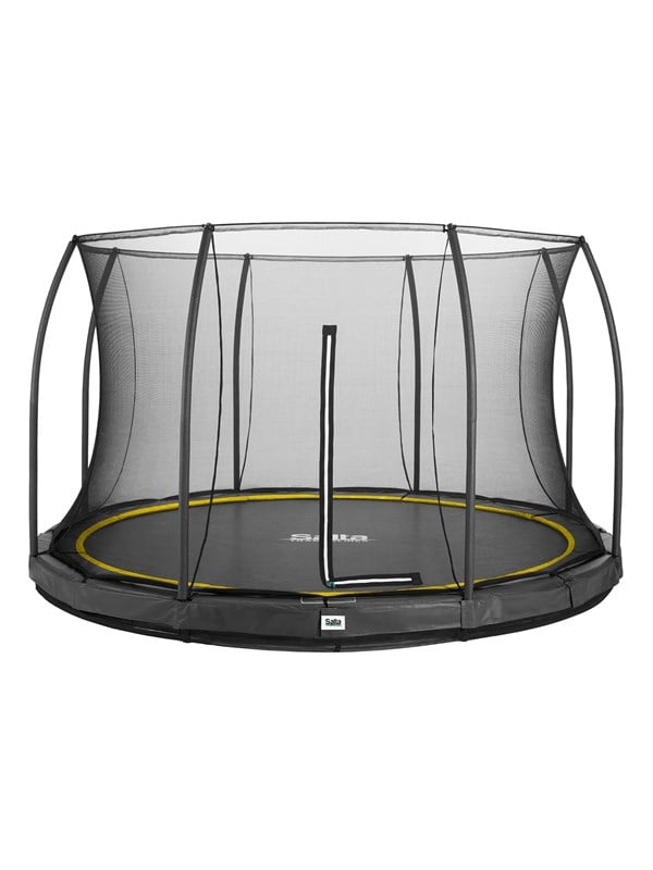 Salta Trampoline Comfort Edition Ground â366 cm Black incl. Safety net Trampolin